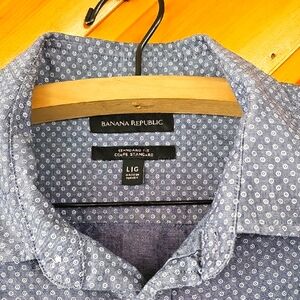 Banana Republic Blue Men's Shirt